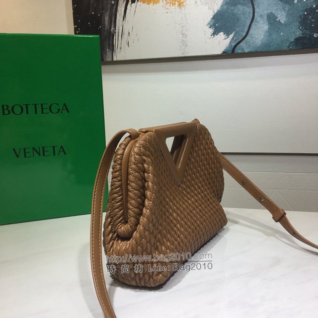 Bottega veneta高端女包 8546B BV寶緹嘉2021包包最新triangle倒三角手提單肩斜挎包三角包  gxz1259